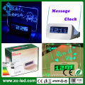 LED Backlight Night Light Digital Alarm Clock with Message Board